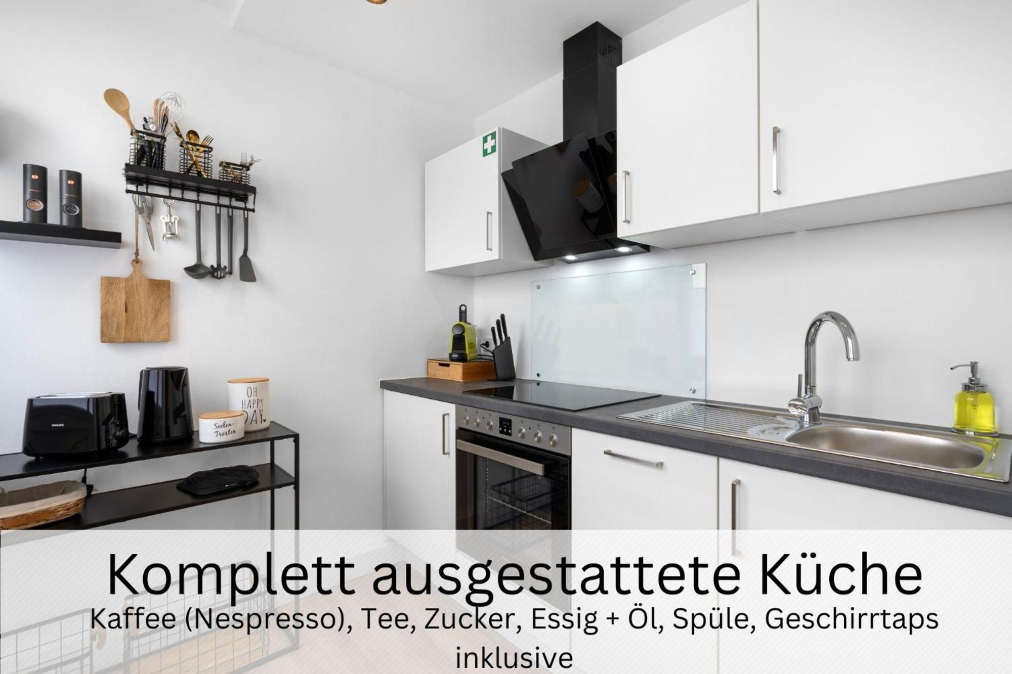 Apartment Urban Jungle Industrial Parkplatz Balkon Business *
